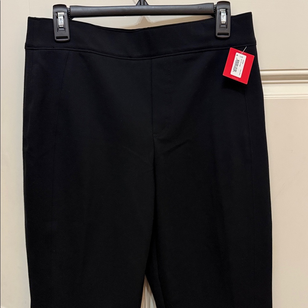 NWT Women's Spanx Black pbp slim straight pants size large - Picture 3 of 11